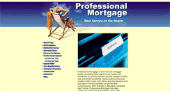 Desktop Screenshot of professionalmortgage.com